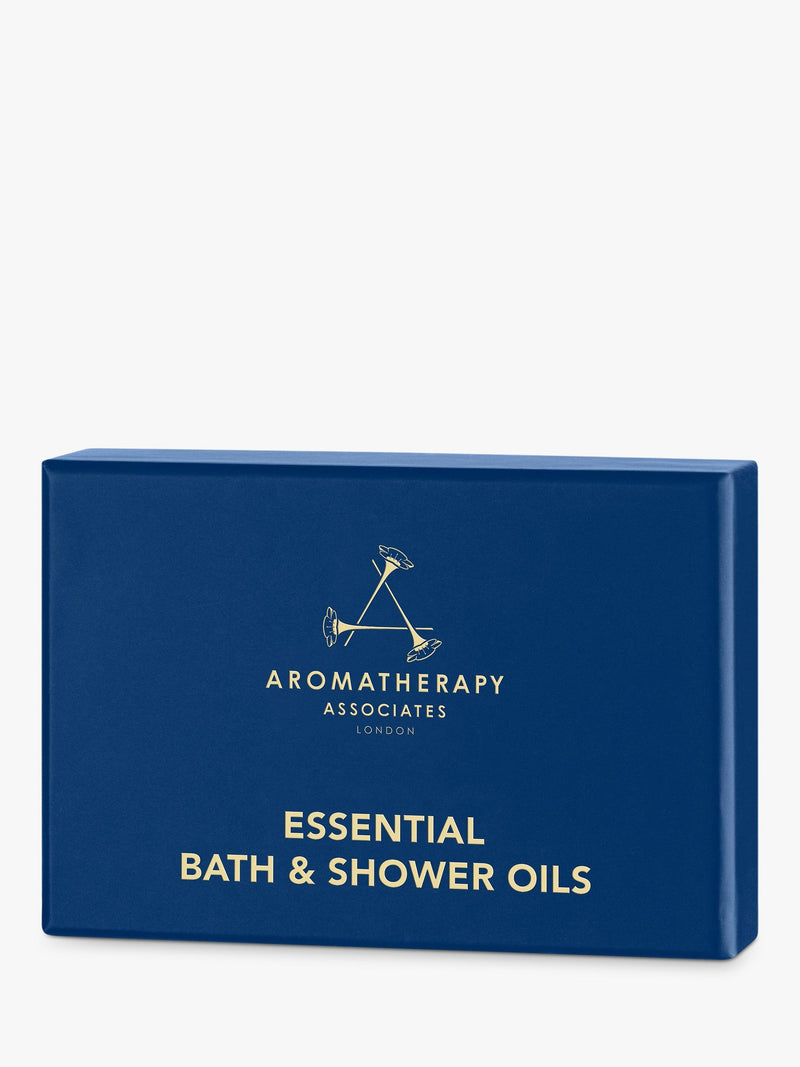 Aromatherapy Associates bath and shower oil gift set trio 27ml (British brand)