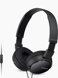 Sony MDR-ZX110AP on-ear headphones black, UK version