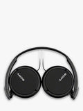 Sony MDR-ZX110AP on-ear headphones black, UK version