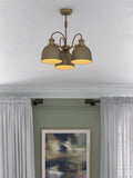 John Lewis Baldwin semi flush ceiling light antique finish - British product
