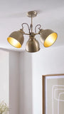 John Lewis Baldwin semi flush ceiling light antique finish - British product