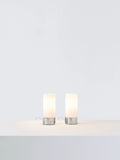 John Lewis Cara glass touch lamps set of 2, UK version