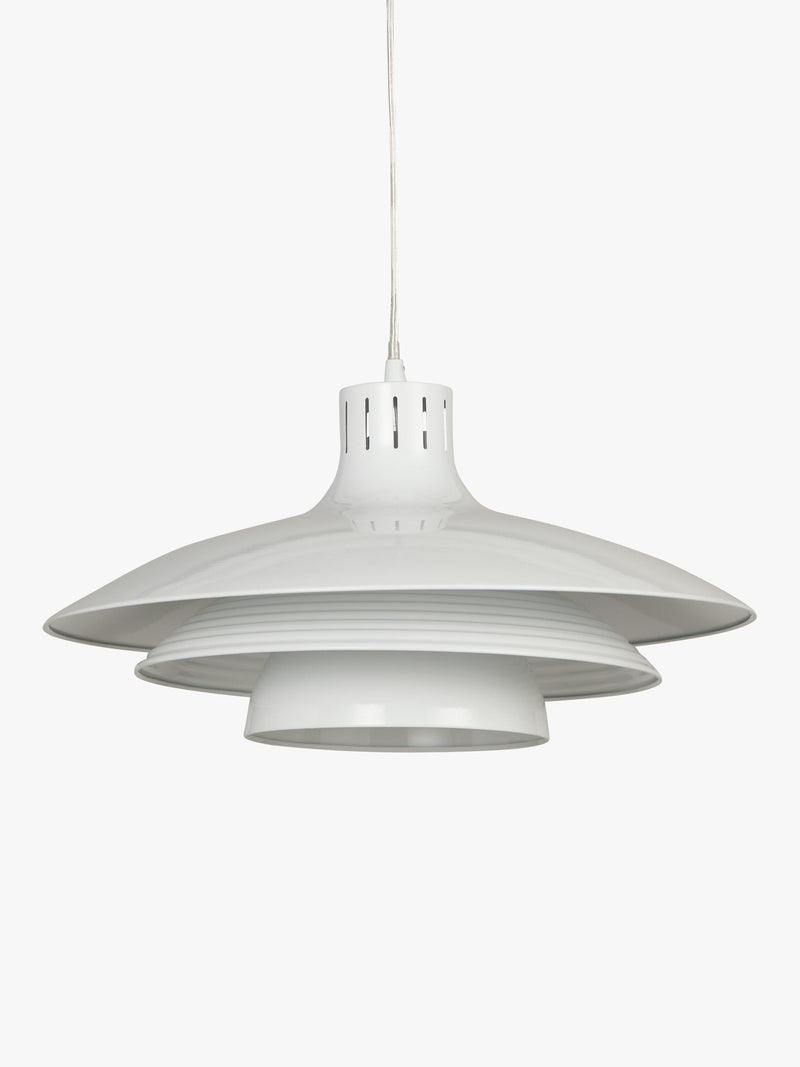 John Lewis Stockholm pendant light white finish, imported from the UK
