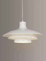 John Lewis John Lewis Stockholm Large Ceiling Light, White- Buy online at McGrocer