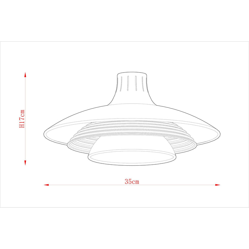 John Lewis Stockholm ceiling shade 35cm - British product
