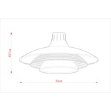 John Lewis Stockholm ceiling shade 35cm - British product