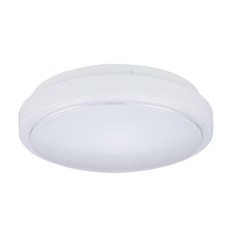 John Lewis LED flush ceiling light white 25cm, imported from the UK