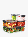 Sistema Brilliance 380ml leak-proof container, imported from the UK