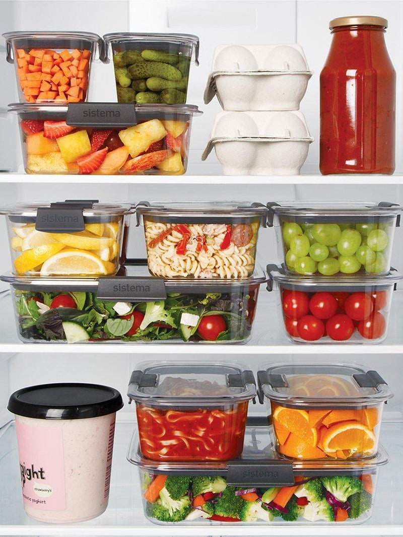 Sistema Brilliance 380ml leak-proof container, imported from the UK