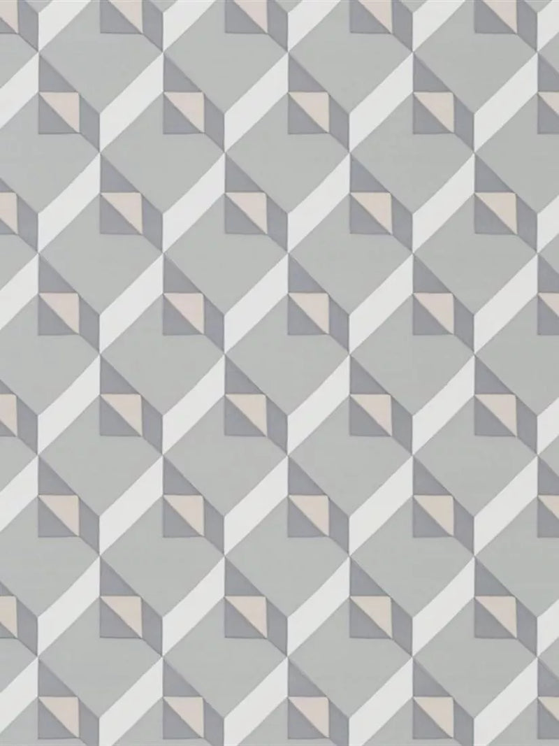 Designers Guild Dufrene Wallpaper, Zinc Blue PDG1055/06