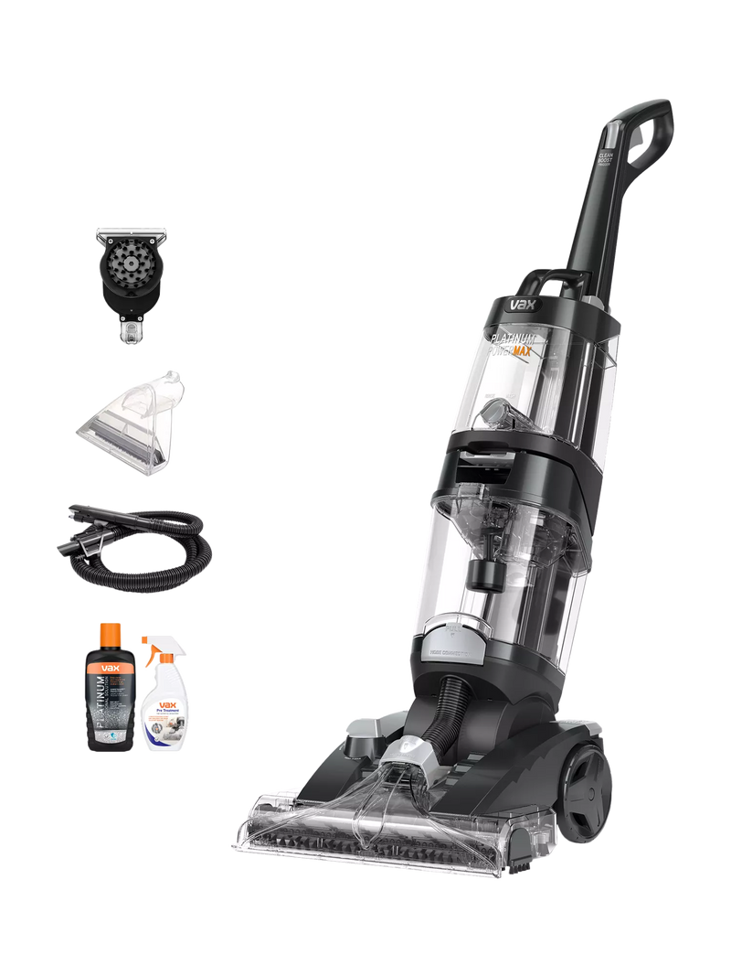 Vax Platinum Power Max carpet cleaner, imported from the UK