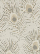 John Lewis Harlequin Orlena Feather Design Wallpaper 10.05m Roll- Buy online at McGrocer