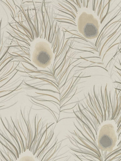 John Lewis Harlequin Orlena Feather Design Wallpaper 10.05m Roll- Buy online at McGrocer