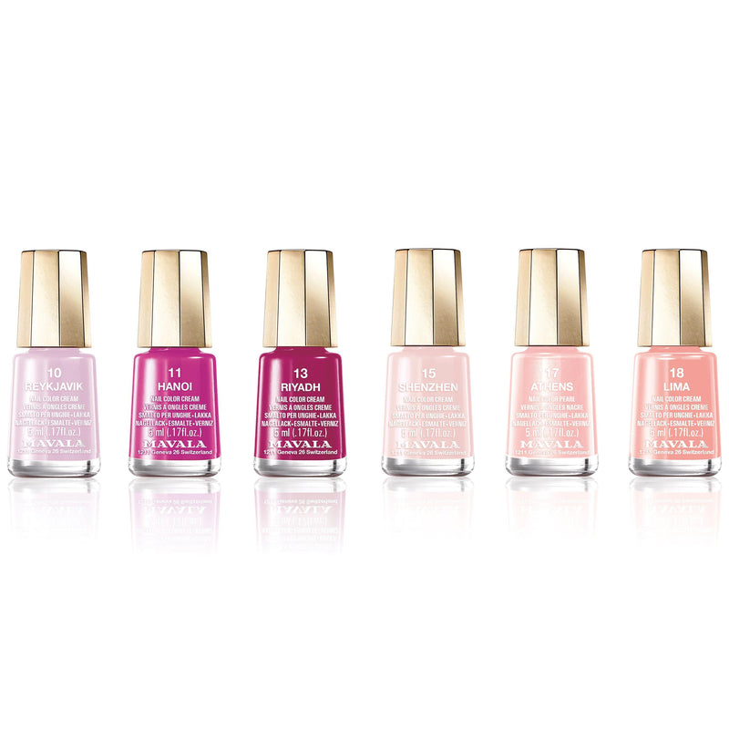 Mavala Mini Colour Vernis à Ongles Collection Blush 5ml, importé du Royaume-Uni
