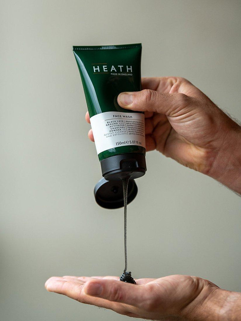Heath Face Wash Charcoal 150ml, UK version