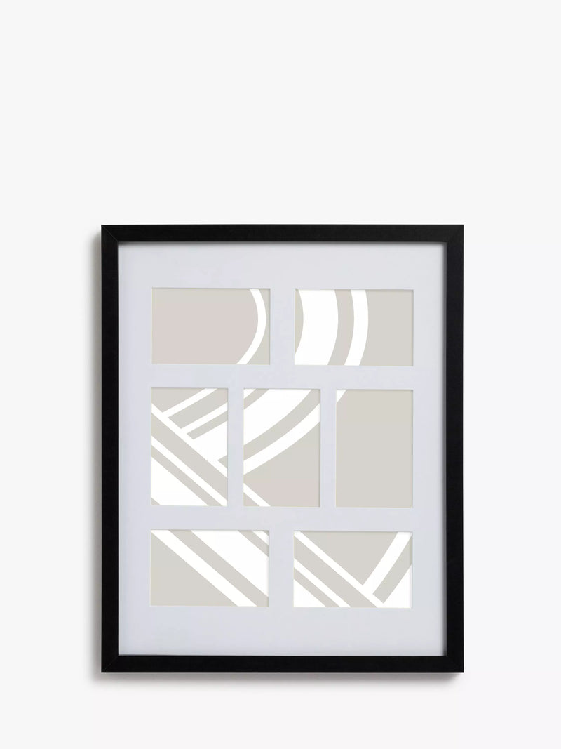 John Lewis Box Photo Frame & Mount, 7 Photo, 4 x 6 (10 x 15cm)
