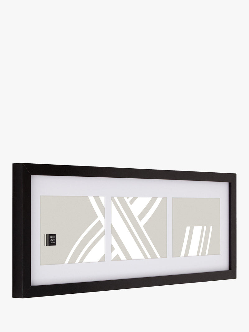 John Lewis 3 photo frame 7x5 inch black - British product