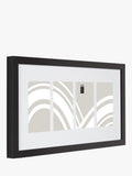 John Lewis box photo frame with four 4x6 slots, imported from the UK