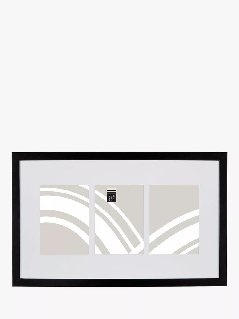 John Lewis black box photo frame for 3 photos, 5x7, UK version