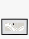 John Lewis black box photo frame for 3 photos, 5x7, UK version