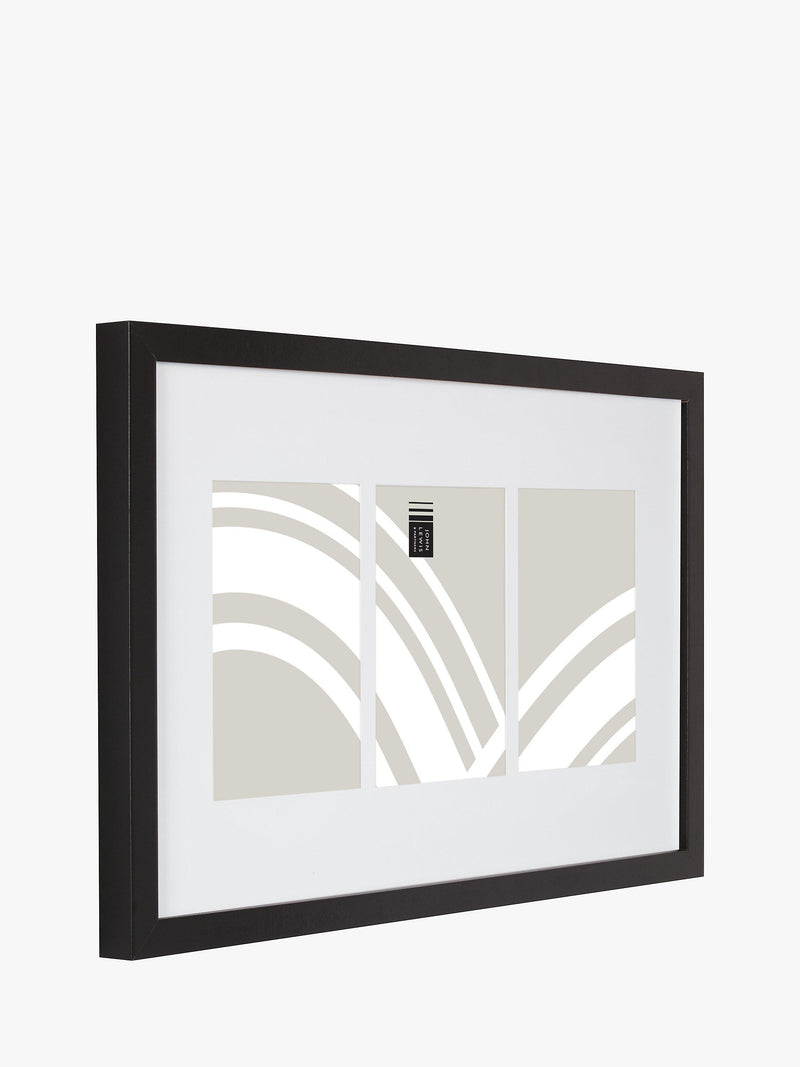 John Lewis black box photo frame for 3 photos, 5x7, UK version