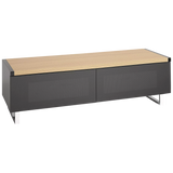 AVF Panorama PM120 TV Stand for TVs up to 60 - Black with Reversible Top