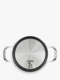 Eaziglide Neverstick2 Aluminium Non-Stick Pot 3-Tier Steamer Set - British product