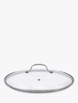 John Lewis Eaziglide Clear Glass Saucepan and Casserole Lid 30cm- Buy online at McGrocer