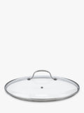 Eaziglide clear glass saucepan and casserole lid 30cm - British product
