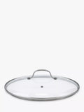 Eaziglide clear glass saucepan and casserole lid 30cm - British product