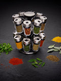 Cole & Mason filled spice rack carousel 16 jar, UK version