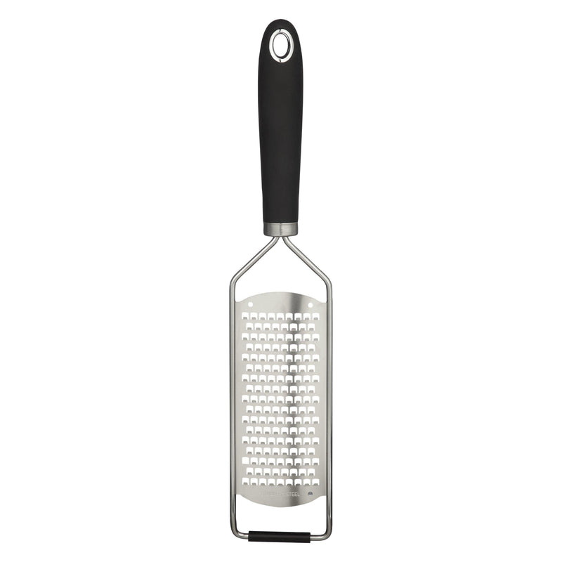 John Lewis etched stainless steel grater, UK version