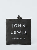 John Lewis black foldaway pouch bag, imported from the UK
