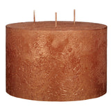 Unscented 3 Wick Candle with Textured Finish