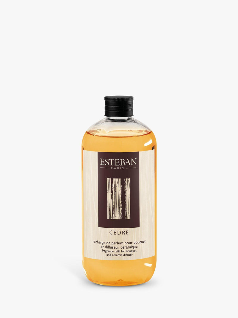 Esteban Cedre reed diffuser refill 500ml - British product