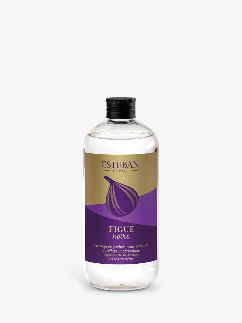 Esteban Figue Noire reed diffuser refill 500ml - British product