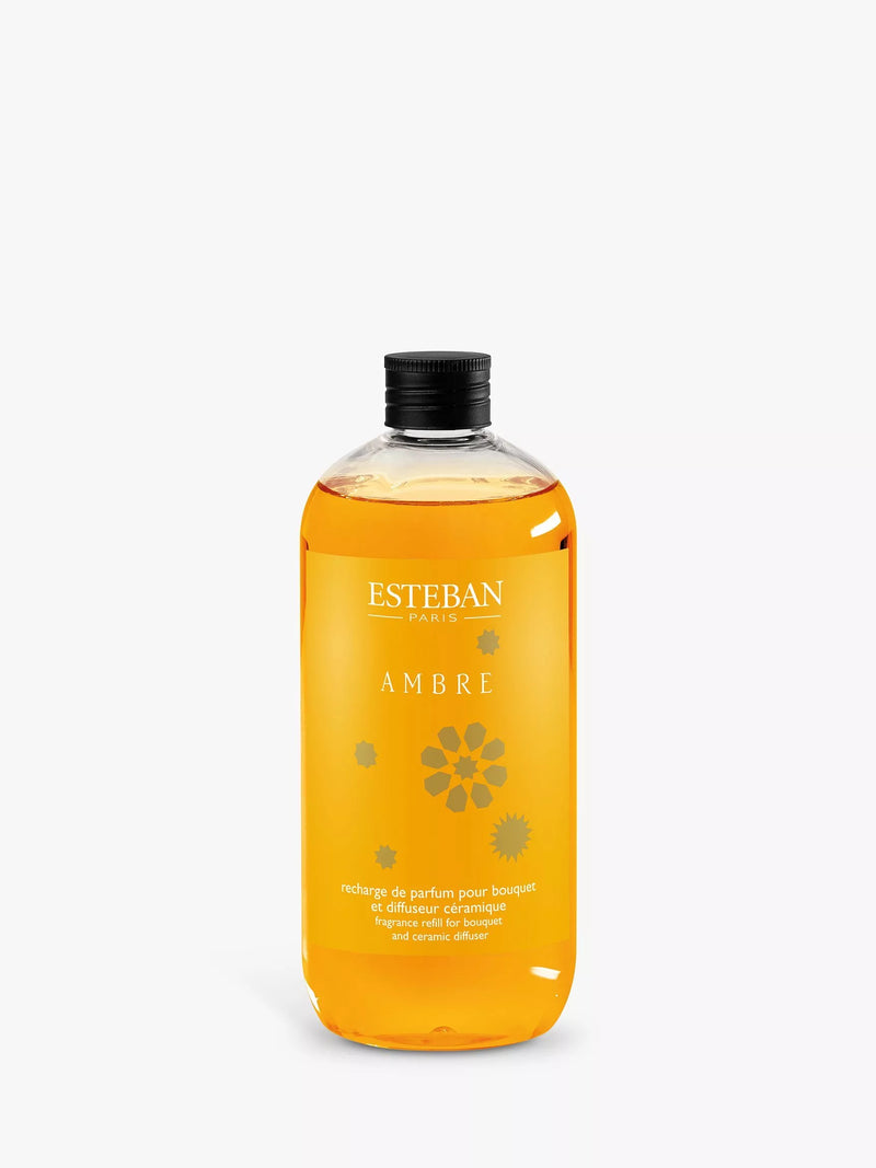 Esteban Ambre reed diffuser refill 500ml - British product