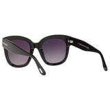 TOM FORD Beatrix-02 square sunglasses mirrored grey lenses, UK version