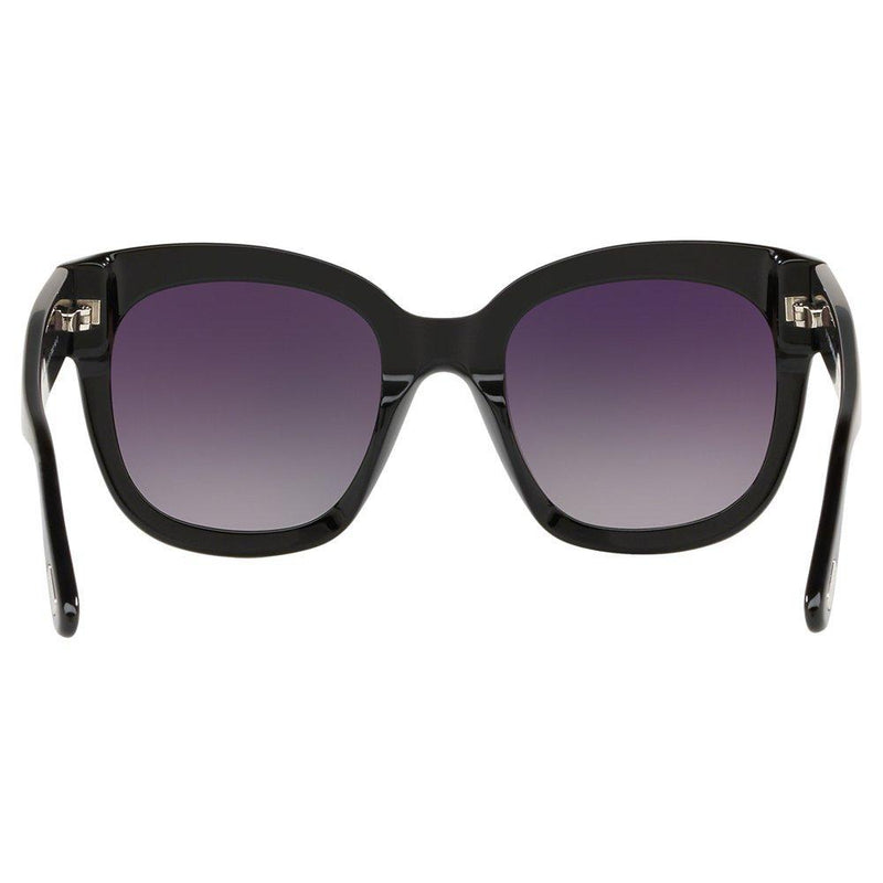 TOM FORD Beatrix-02 square sunglasses mirrored grey lenses, UK version