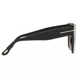 TOM FORD Beatrix-02 square sunglasses mirrored grey lenses, UK version