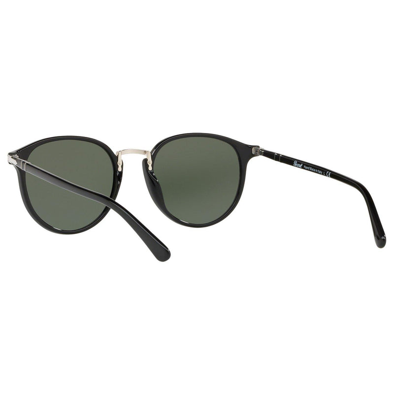 Persol oval sunglasses with dark glass lenses (British brand)
