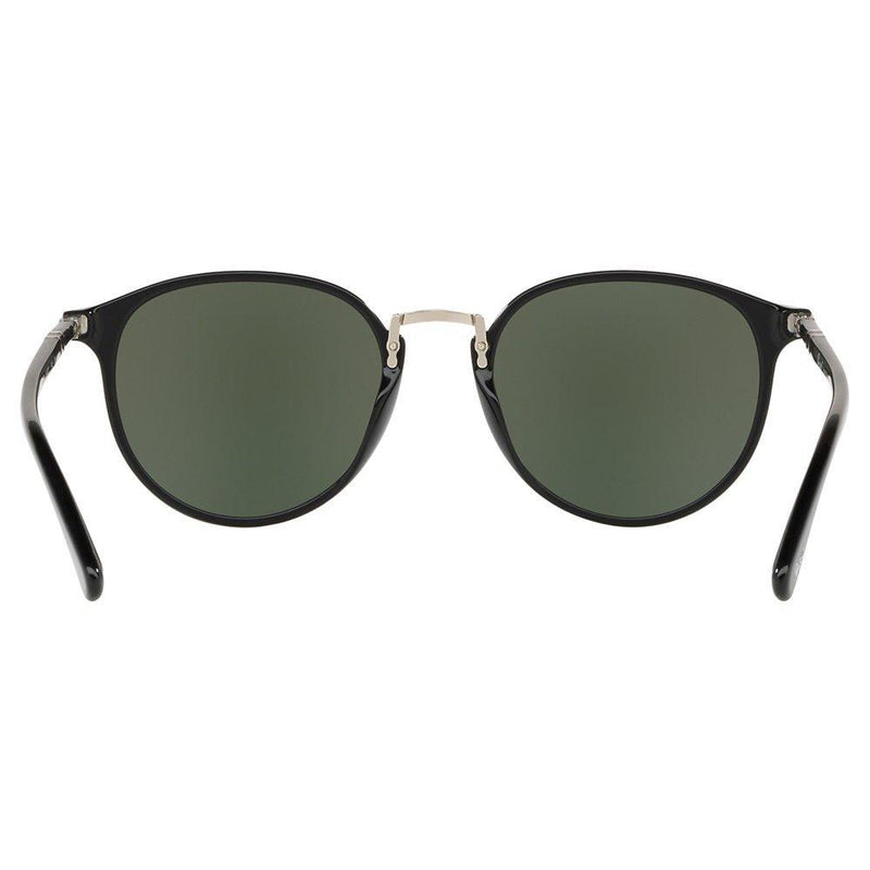 Persol oval sunglasses with dark glass lenses (British brand)