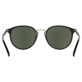 Persol oval sunglasses with dark glass lenses (British brand)