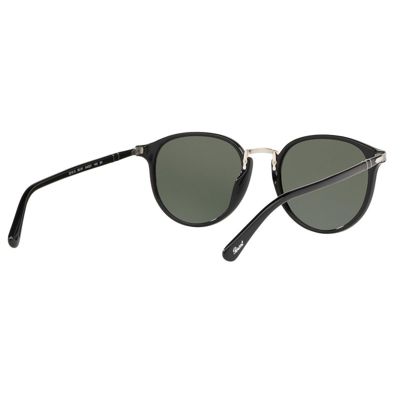 Persol oval sunglasses with dark glass lenses (British brand)