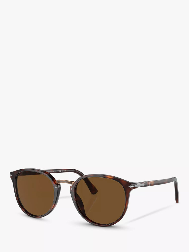 Persol polarised oval sunglasses tortoise (British brand)