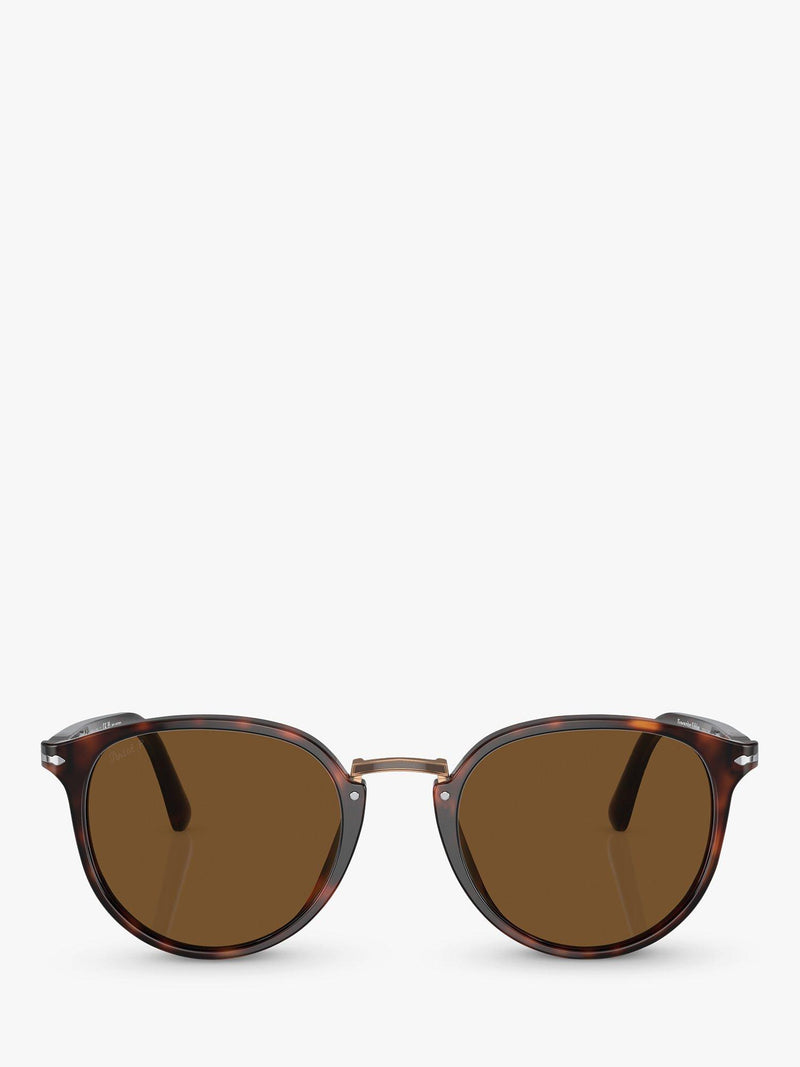 Persol polarised oval sunglasses tortoise (British brand)