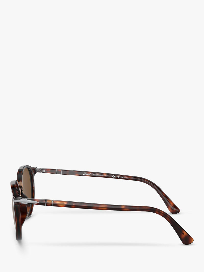 Persol polarised oval sunglasses tortoise (British brand)