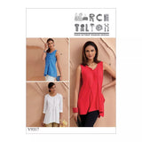 John Lewis Vogue Women's Top Sewing Pattern 9317- Buy online at McGrocer