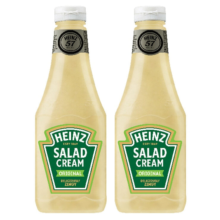 Heinz salad cream 2 x 875ml - British product