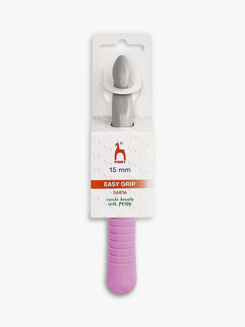 Pony Easy Grip crochet hook 15mm 14cm - British product